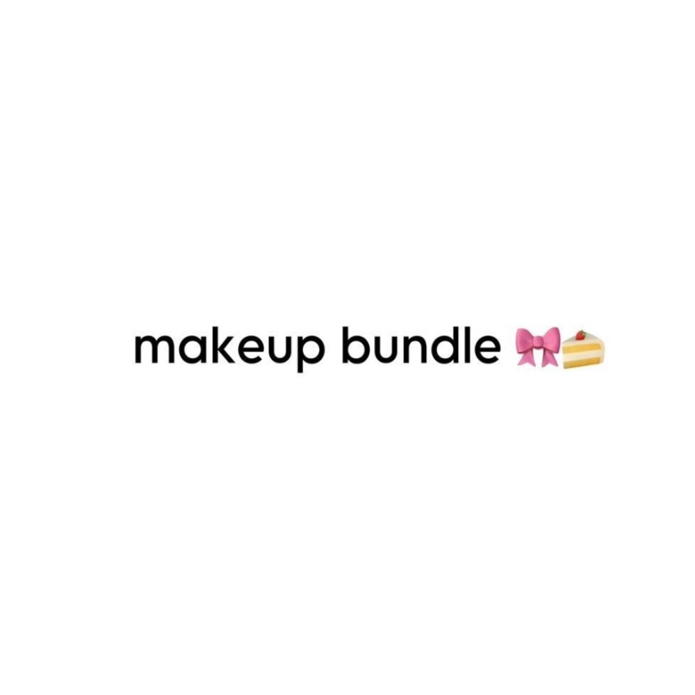 small makeup bundle🎀